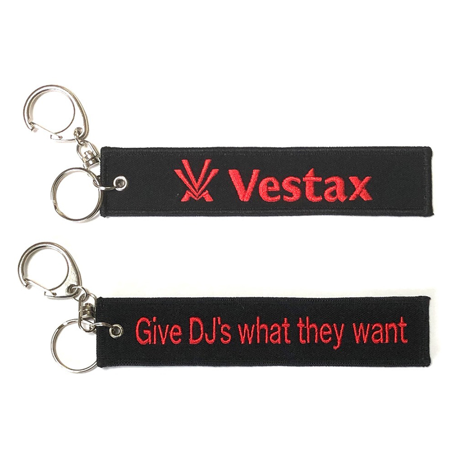 Vestax memorial keychain Black 【 数量限定 / ネコポスでお届け！ 】
