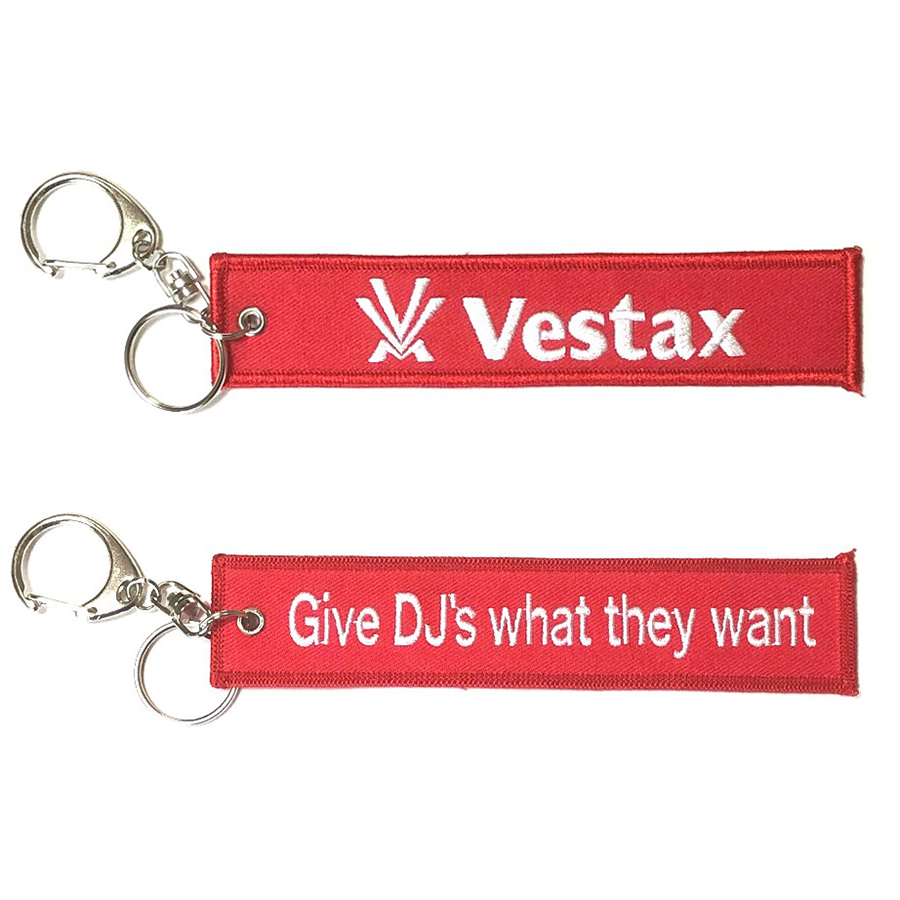 Vestax memorial keychain Red 【 数量限定 / ネコポスでお届け！ 】
