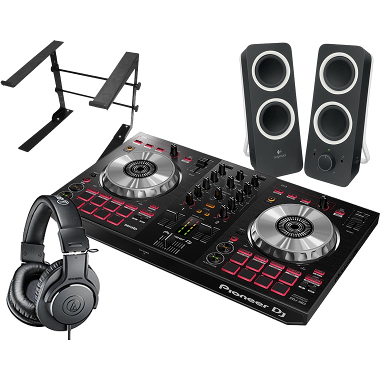 Pioneerdj Djコントローラーセット Ddj Sb3 Ath Mx Z0bk Pcスタンド 送料無料 商品詳細 Mikigakki Com Djs Dj デジタル専門店 パイオニア