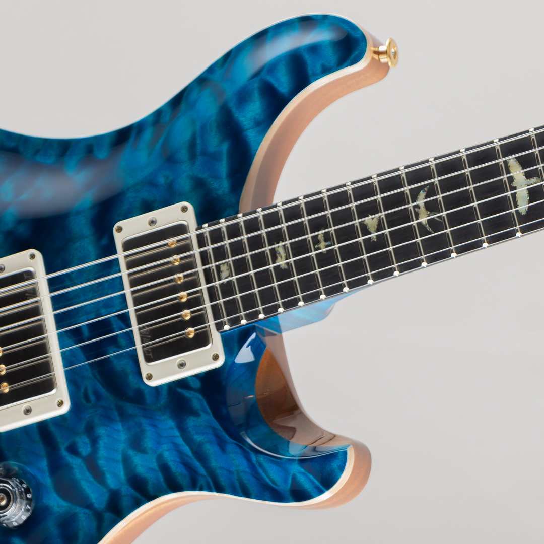 Paul Reed Smith Wood Library Custom24 10Top Quilt Maple McCarty Thickness Aquamarine Stained Neck ポールリードスミス サブ画像11