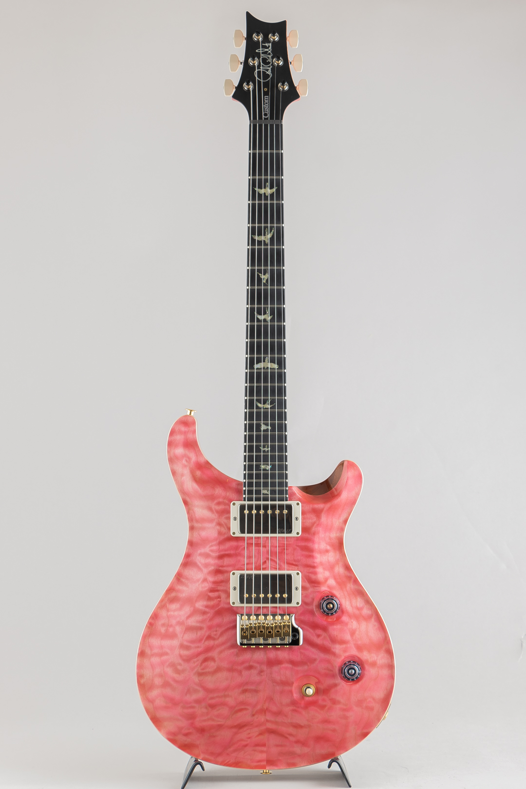 Paul Reed Smith Wood Library Custom24 10Top Quilt Maple McCarty Thickness Bonnie Pink Stained Neck ポールリードスミス サブ画像2