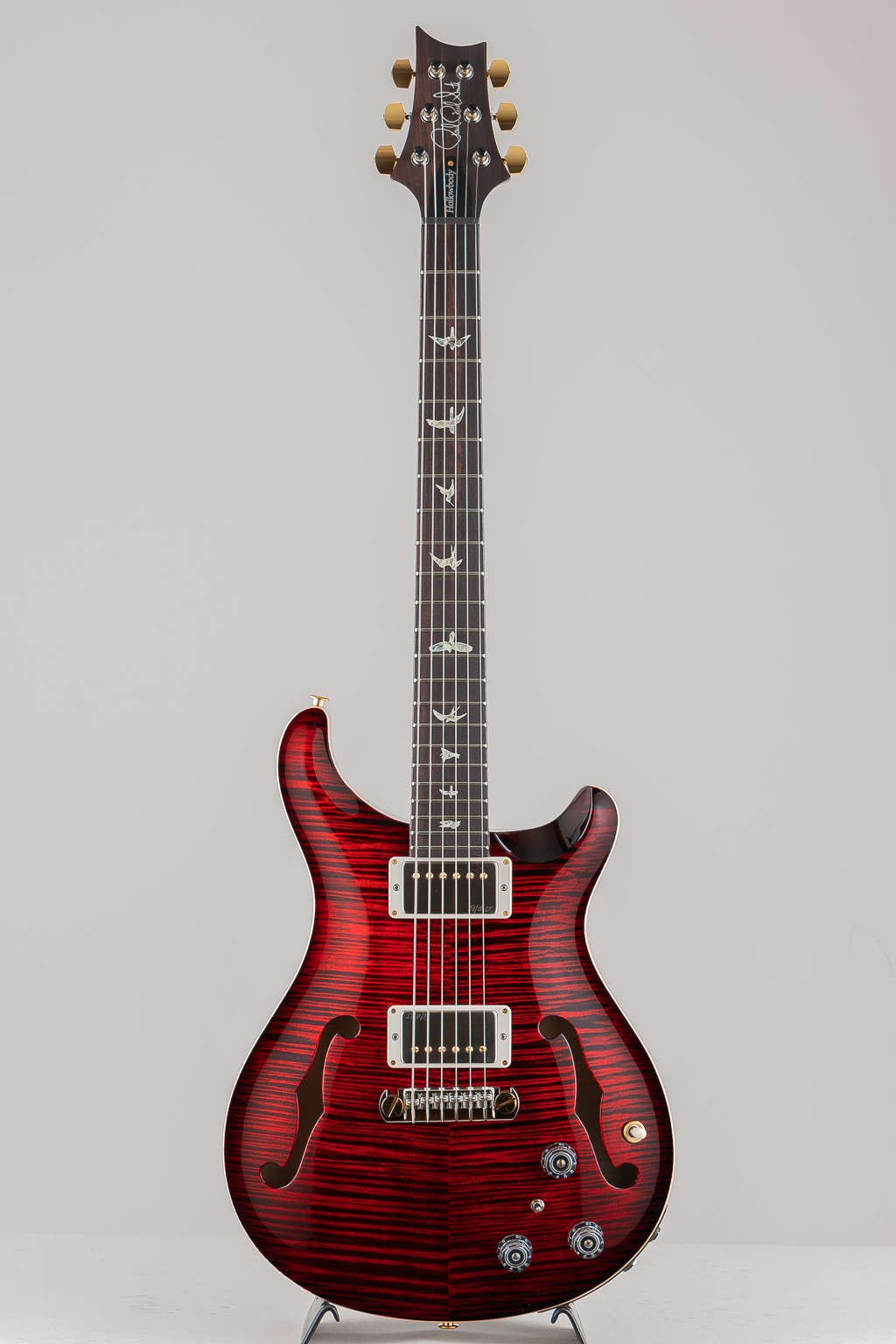 Paul Reed Smith Hollowbody II Piezo 10Top Fire Red Burst ポールリードスミス サブ画像2