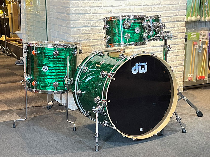 Collector's Series 4点Set Emerald Onyx 22" 10" 12" 16" w/Tom Stand SSC Type