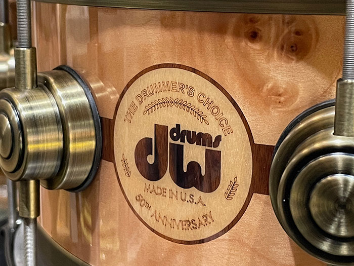 dw 50th Anniversary Edge Snare Limited-Edition 6.5” x 14” Snare Drum ディーダブリュー サブ画像1