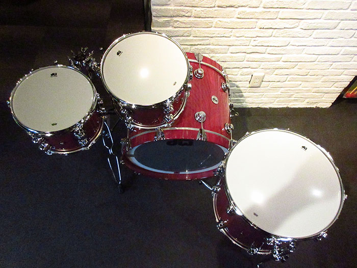 dw Collector's Series Purple Heart Drum Set 22 10 12 16 Lacquer Custom ディーダブリュー サブ画像10