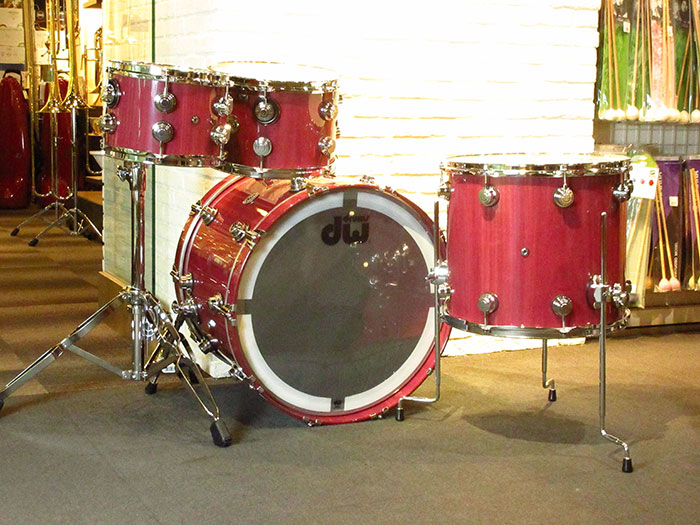 dw Collector's Series Purple Heart Drum Set 22 10 12 16 Lacquer Custom ディーダブリュー サブ画像8