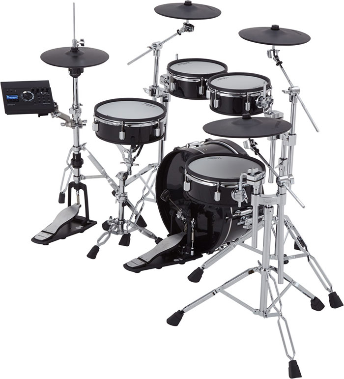 Roland VAD307 V-Drums Acoustic Design/Pearlオリジナルオプション イス、ペダル、ハイハットスタンド、スネアスタンド、ヘッドフォン、マット付き ローランド サブ画像2