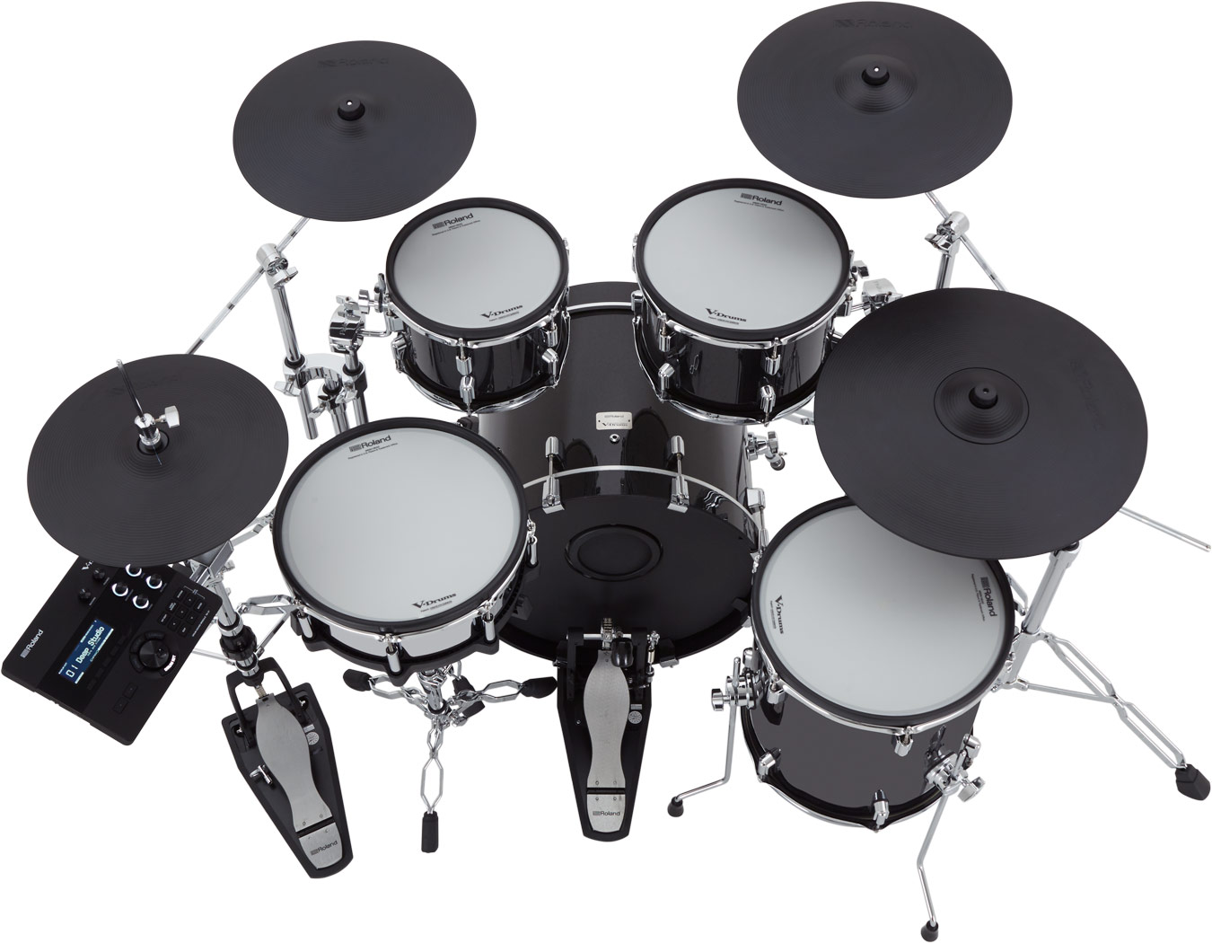 Roland VAD507 V-Drums Acoustic Design TAMAオリジナルオプション イス、ペダル、ハイハットスタンド、スネアスタンド、ヘッドフォン、マット付き ローランド サブ画像3