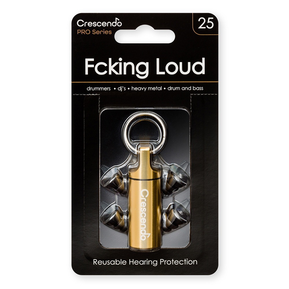 Fcking Loud 25  PRO Series ドラマー用イヤープラグ（耳栓)