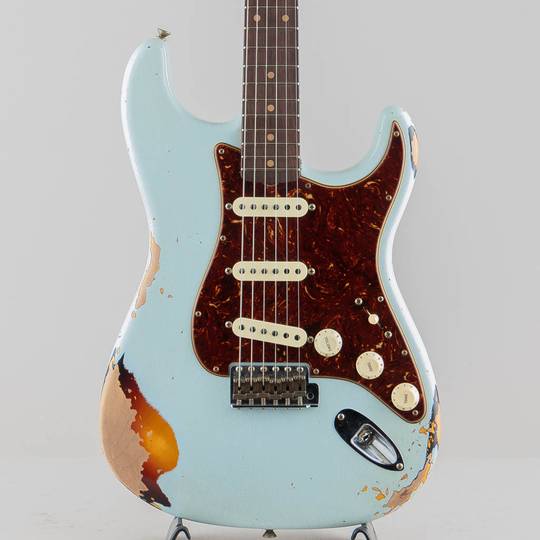 Limited 1961 Stratocaster Heavy Relic/Faded Aged Sonic Blue over 3-Tone Sunburst