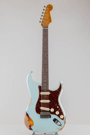 FENDER CUSTOM SHOP Limited 1961 Stratocaster Heavy Relic/Faded Aged Sonic Blue over 3-Tone Sunburst フェンダーカスタムショップ サブ画像2