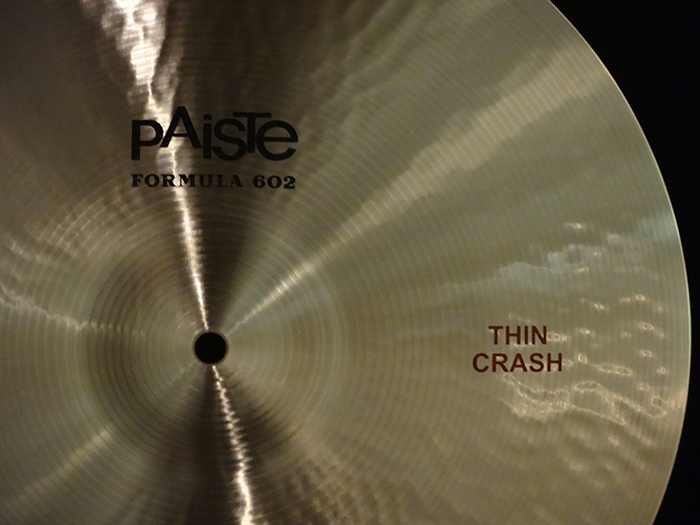 PAiSTe FORMULA602 【新品25%OFF!!】FORMULA602 16 Thin Crash パイステ　フォーミュラ602 サブ画像2