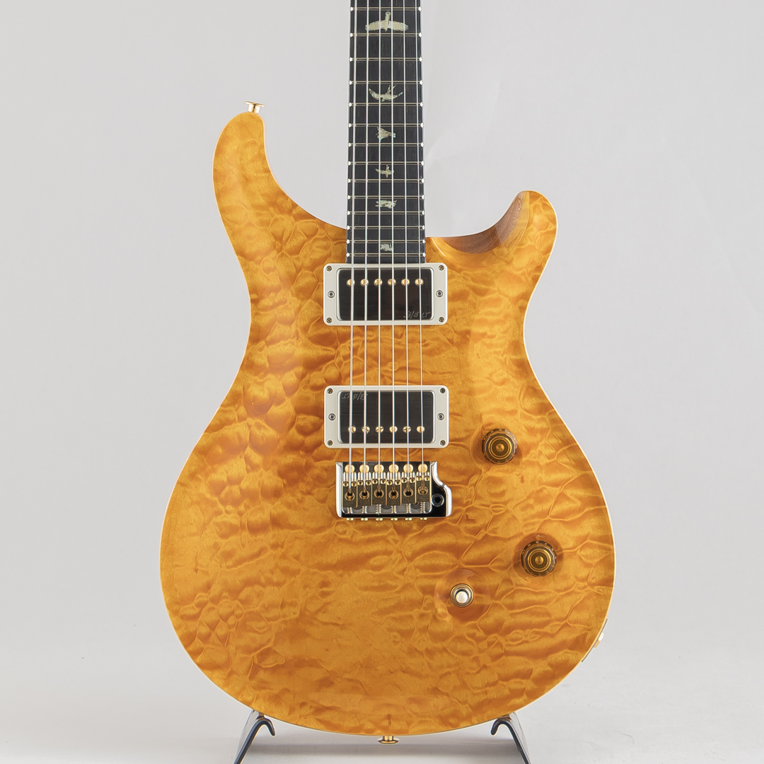 Wood Library Custom24 10Top "1P Quilt" Maple McCarty Thickness Santana Yellow 