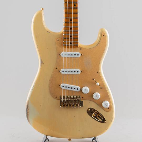 2022 Limited 1955 Bone Tone Stratocaster Gold Hardware Relic/Aged Honey Blonde