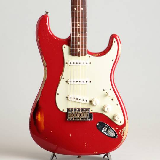 1963 Stratocaster Relic Multilayer Dakota Red Built By Dennis Galuszka 2013