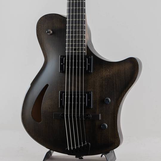 Victor Baker Guitars Ergonomic Semi Hollow Black Stain with Satin Topcoat ヴィクター ベイカー サブ画像8
