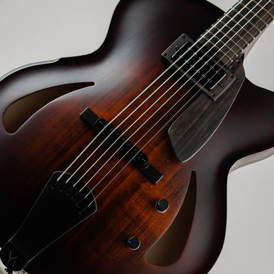 Victor Baker Guitars Model 15 Archtop Brown smoke with satin topcoat S/N:639 ヴィクター ベイカー サブ画像10