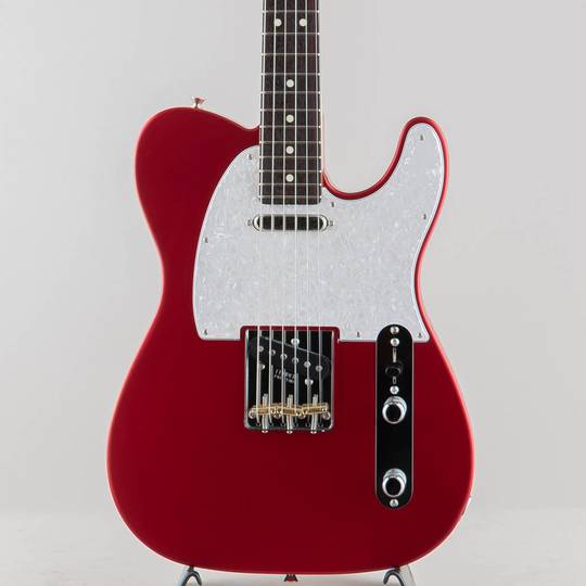FSR Collection Hybrid II Telecaster/SatinCandy Apple Red with Matching Head Cap