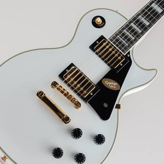 Epiphone Inspired by Gibson Custom Shop Les Paul Custom/Alpine White エピフォン サブ画像7