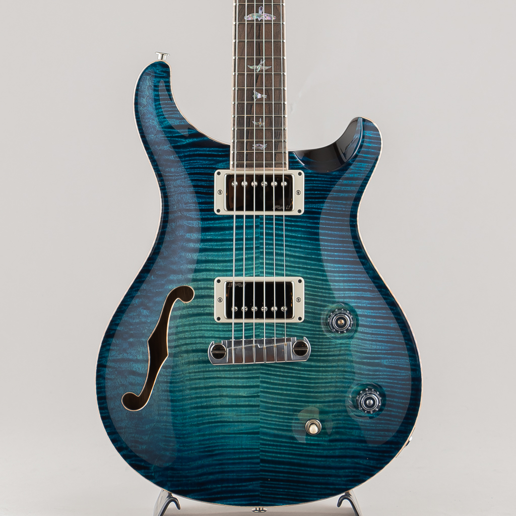 Private Stock # 11618 McCarty Semi-hollow Blue Steel Glow "Ziricote FB"