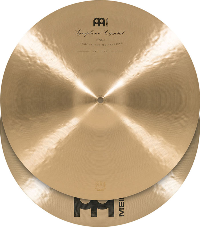 MEINL Symphonic Cymbals 18 Medium /合わせシンバル マイネル