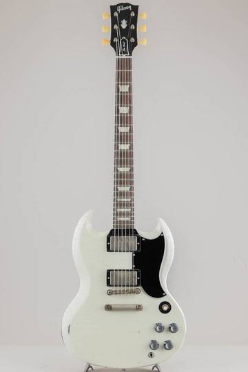 GIBSON CUSTOM SHOP Murphy Lab 1961 SG Standard Fat Neck Polaris White Heavy Aged【S/N:300854】 ギブソンカスタムショップ サブ画像2