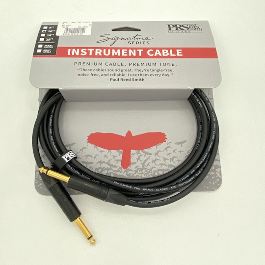 Paul Reed Smith 10ft Signature Instrument Cable Straigt/Straight ポールリードスミス
