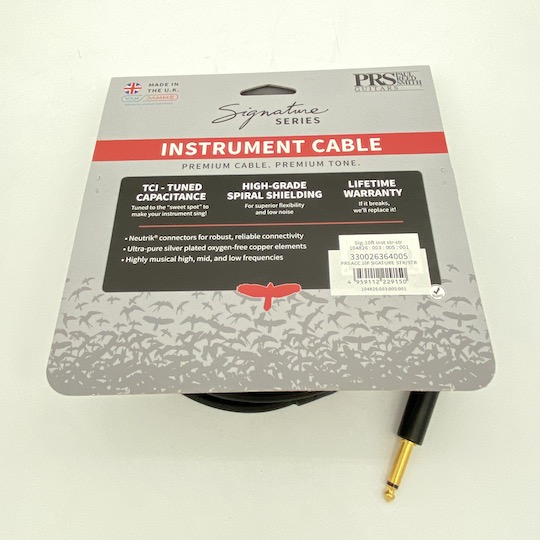 Paul Reed Smith 10ft Signature Instrument Cable Straigt/Straight ポールリードスミス サブ画像1