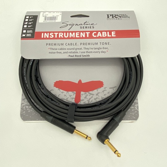 Paul Reed Smith 18ft Signature Instrument Cable Straight/Angle ポールリードスミス