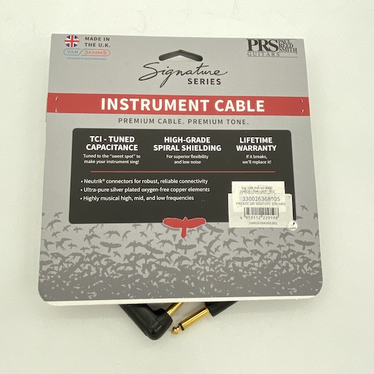Paul Reed Smith 18ft Signature Instrument Cable Straight/Angle ポールリードスミス サブ画像1