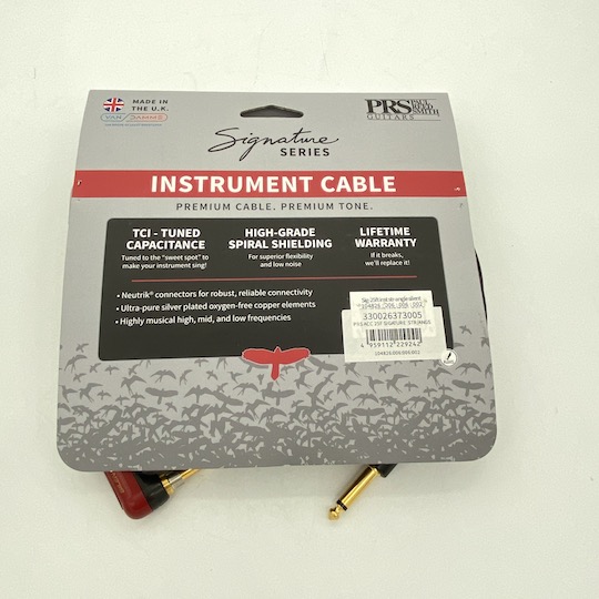 Paul Reed Smith 25ft Signature Instrument Cable Straight/Angle Silent ポールリードスミス サブ画像1