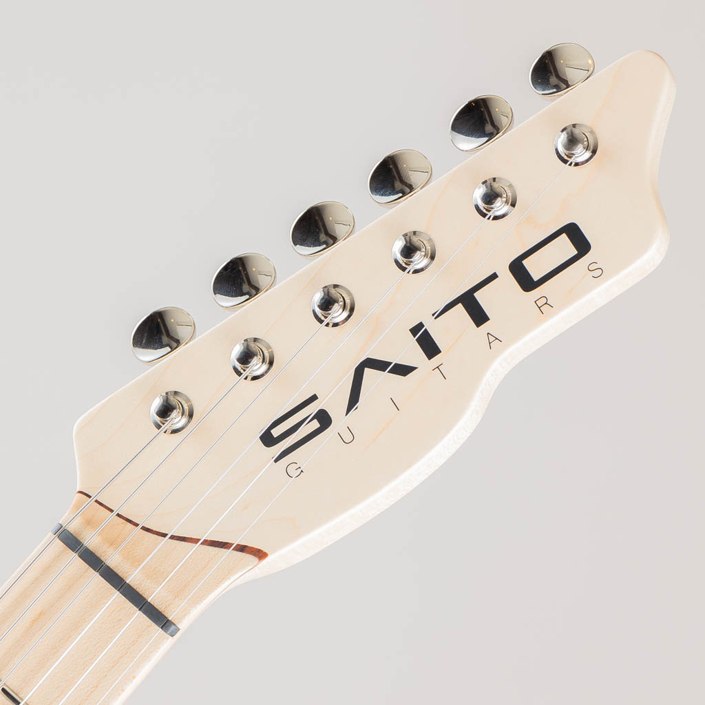 Saito Guitars S-622TLC MMS 2S / Trans White サイトーギターズ サブ画像4