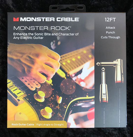 MONSTER CABLE 【M ROCK2-12A】直-L 12ft /約3.6m