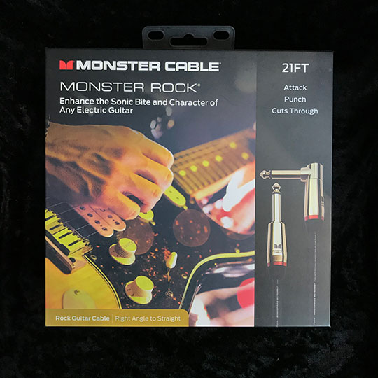 MONSTER CABLE【M ROCK2-21A】 直-L 21ft /約6.4m