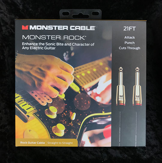 MONSTER CABLE【M ROCK2-21】 直-直 21ft /約6.4m