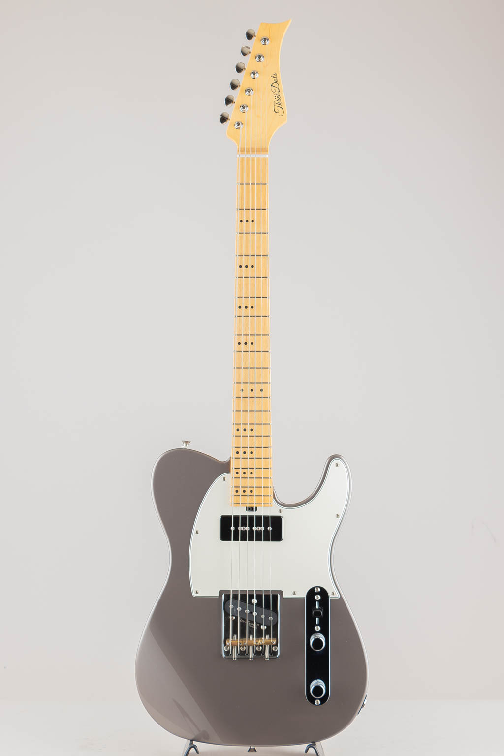 Three Dots Guitars T Dolphin Gray Metallic / Maple スリードッツ サブ画像2