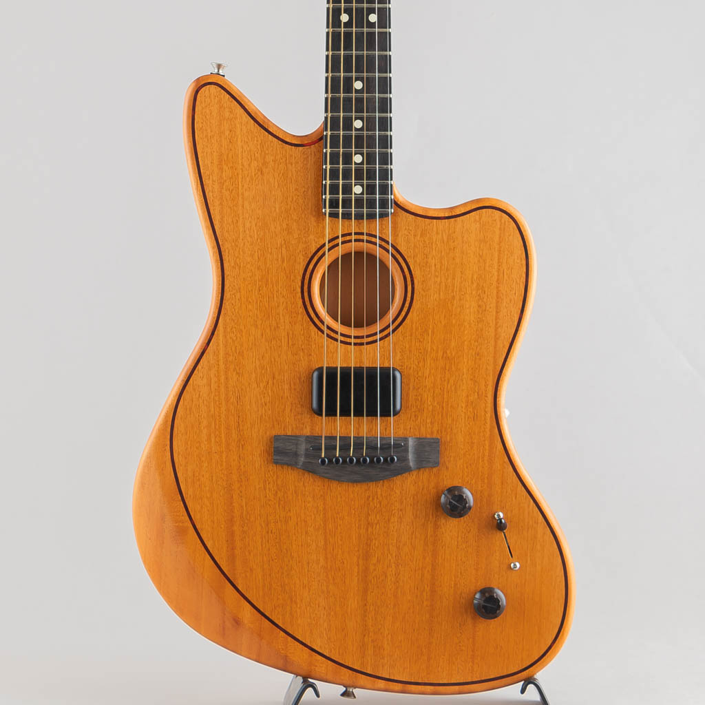 American Acoustasonic Jazzmaster All-Mahogany / Natural