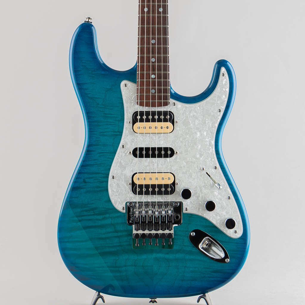 Custom Order Stratocaster / Trans Blue Burst