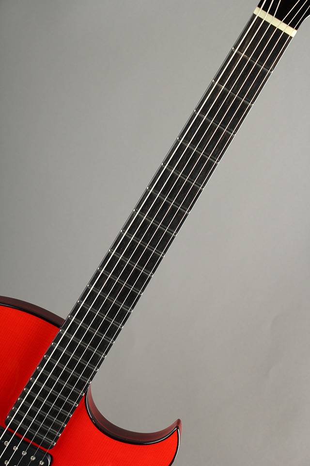Marchione Guitars Semi-Hollow Arch Top TOM Bridge and Stop Tail piece / Trans Red マルキオーネ　ギターズ サブ画像6