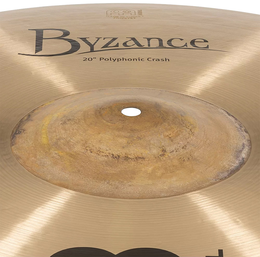 MEINL Byzance Traditional 【1点限り40%OFF】 Byzance Traditional 20 Polyphonic Crash 1822g [B20POC] マイネル バイザンス トラディショナル サブ画像1