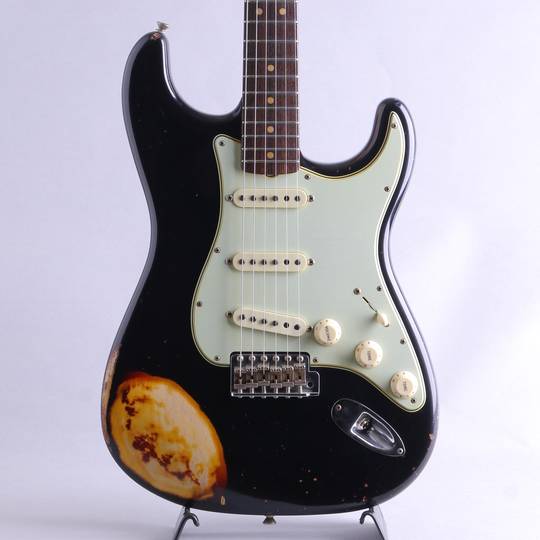 FENDER CUSTOM SHOP 63 Stratocaster Relic Built by Dennis Galuszka/Black over 3Color Sunburst【S/N:R96208】 フェンダーカスタムショップ