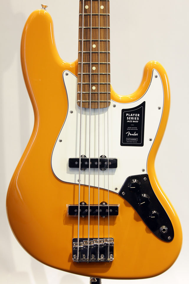 FENDER Mexico PLAYER JAZZ BASS (Capri Orange) 商品詳細