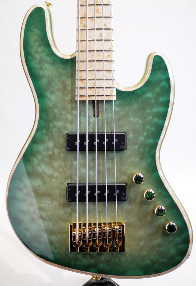 Pensa Custom Guitars J-534 Plus / Quilted Maple (Light Green Burst) ペンサ カスタム ギターズ