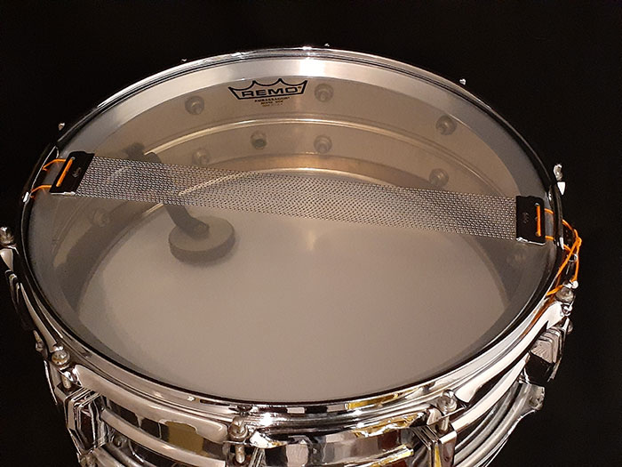 Ludwig 【VINTAGE】61'-63' Preserial Super Ludwig L-400 Chrome Over Brass 14x5 ラディック サブ画像6