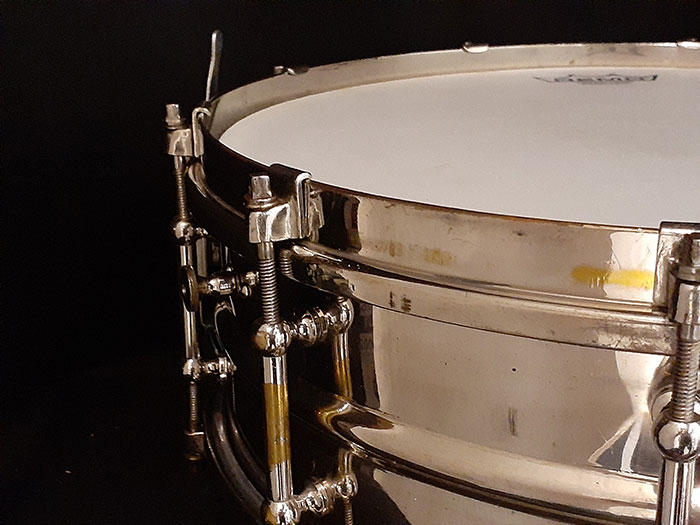 Slingerland 【VINTAGE】28'-38' The Artist Series Nickel Brass No.131 14×5 w/Original Hard Case スリンガーランド サブ画像3