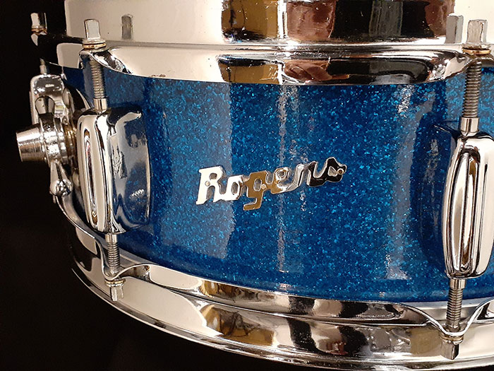 Rogers 【VINTAGE】60s初期 Holiday Model Cleveland  Sparkling Blue 14×5 ロジャース サブ画像1