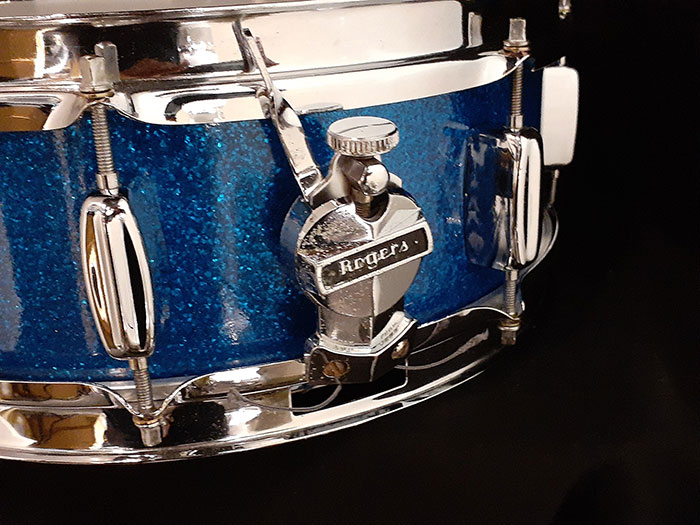 Rogers 【VINTAGE】60s初期 Holiday Model Cleveland  Sparkling Blue 14×5 ロジャース サブ画像2