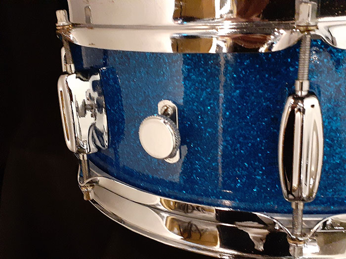 Rogers 【VINTAGE】60s初期 Holiday Model Cleveland  Sparkling Blue 14×5 ロジャース サブ画像3