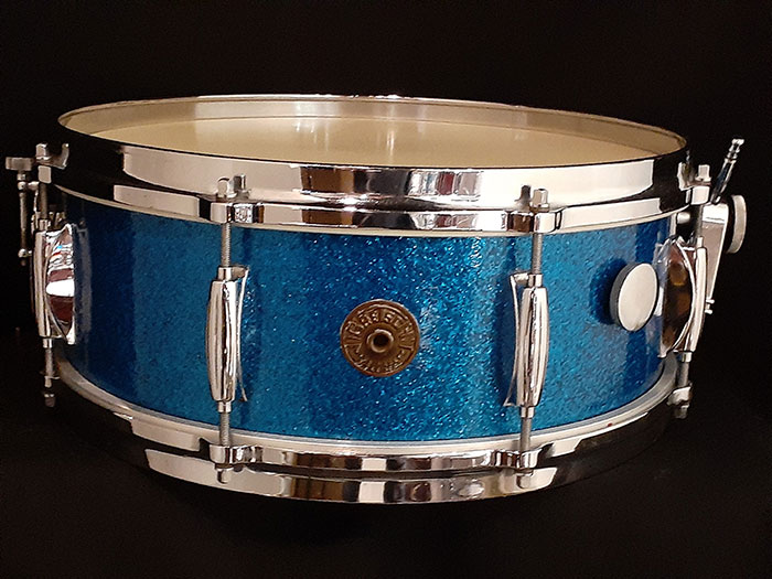 GRETSCH 【VINTAGE】60s Name Band 4157  SPARKLING BLUE 14×5.5 グレッチ