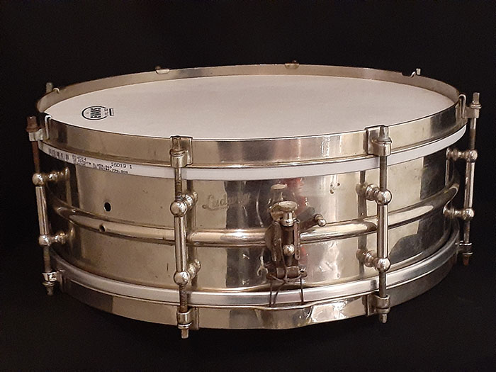 LUDWIG&LUDWIG 【VINTAGE】1923-25  The Original All-Metal（ N.O.B. ）All-Around Drum 14×5 ラディックアンドラディック